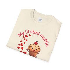 My Lil Stud Muffin T-Shirt — Cute Valentine’s Muffin Graphic Tee