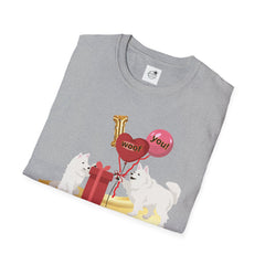 "I Woof You" Valentines Dog Love Graphic T-Shirt