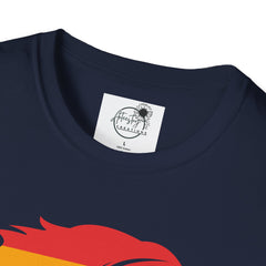 Pride Profile Silhouette T-Shirt — Rainbow LGBTQ+ Awareness Tee