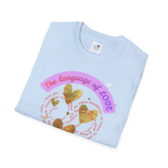 The Language of Love Heart Graphic Tee