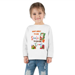 Holiday fun Toddler Long Sleeve Tee