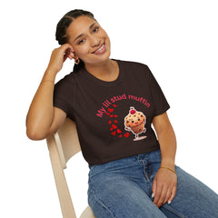 My Lil Stud Muffin T-Shirt — Cute Valentine’s Muffin Graphic Tee