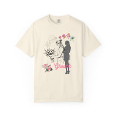 Growth... Floral Portrait T-Shirt