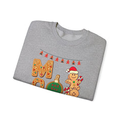 Gingerbread MOM and Her Crew Christmas Crewneck Sweatshirt