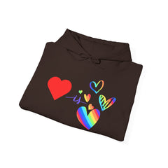 Love is Universal Unisex Heavy Blend™ Hooded Sweatshirt
