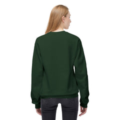Campfire Cats Crewneck Sweatshirt — Woodland Night Cats Around a Bonfire