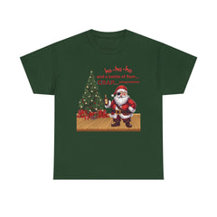 Santa “ho-ho-ho and a bottle of Rum…CRAP” Holiday Tee shirt