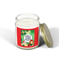 Holiday Scented Candles, Coconut Apricot Wax (4oz, 9oz)