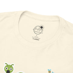 Cute Garden Worm Whimsical Springtime Tee