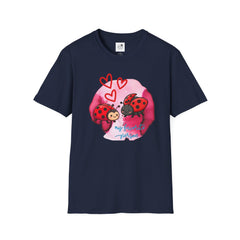 Ladybug Love T-Shirt — My Favorite Person Cute Couple Ladybugs with Hearts Valentine Tee