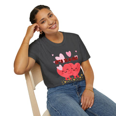 Valentine 'It's U & Me' Heart Couple T-Shirt