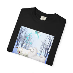 Winter Wonderland Samoyed T-Shirt — Holiday Dog Lover Tee