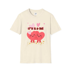 Valentine 'It's U & Me' Heart Couple T-Shirt