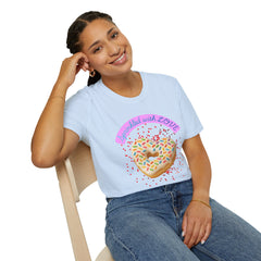 Sprinkled With Love Heart Donut Graphic Tee