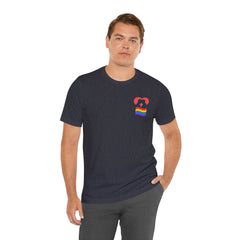 Pride Heart Tee 1— Rainbow Heart Graphic T-Shirt