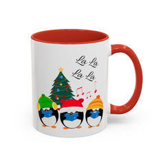 Coffee Mug Penguin Singing Design 11, 15oz