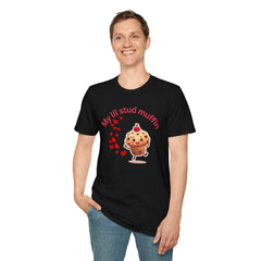 My Lil Stud Muffin T-Shirt — Cute Valentine’s Muffin Graphic Tee