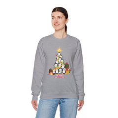 Christmas Penguin Crewneck Sweatshirt