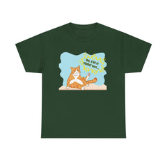 Hey Can I Get a Bit of PRIVACY Here..Orange Cat Graphic T-Shirt