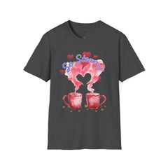 So Steamy Coffee T‑Shirt — Cute Couples/Coffee Lover Tee