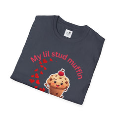 My Lil Stud Muffin T-Shirt — Cute Valentine’s Muffin Graphic Tee