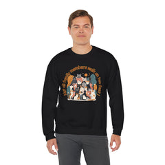“Not All Family Members Walk on Two Feet” Cute Cat Pet Family Crewneck