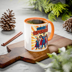 Nurses Are Superheroes Coffee Mug M/F — Colorful 11oz/15oz Gift
