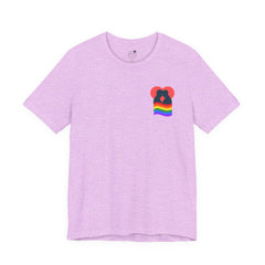Pride Heart Tee 1— Rainbow Heart Graphic T-Shirt
