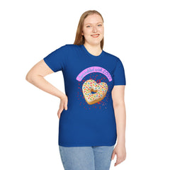 Sprinkled With Love Heart Donut Graphic Tee