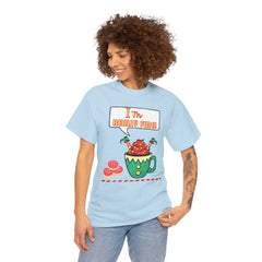 I'm Really Fine Tee — Cute Elf in a coffee cup Graphic T-Shirt