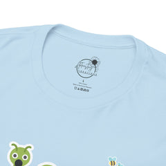 Cute Garden Worm Whimsical Springtime Tee