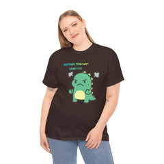 Angry Dino — "Another Fine Day! Crap!" Graphic Tee