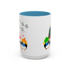 Coffee Mug Penguin Singing Design 11, 15oz