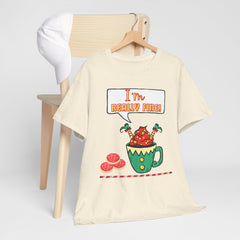 I'm Really Fine Tee — Cute Elf in a coffee cup Graphic T-Shirt