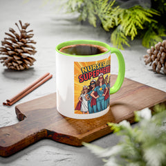 Nurses Are Superheroes Coffee Mug — Colorful 11oz/15oz Gift for Nurses