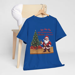 Santa “ho-ho-ho and a bottle of Rum…CRAP” Holiday Tee shirt