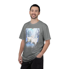 Winter Wonderland Samoyed T-Shirt — Holiday Dog Lover Tee