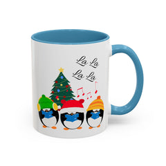 Coffee Mug Penguin Singing Design 11, 15oz