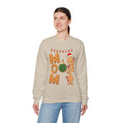 Gingerbread MOM and Her Crew Christmas Crewneck Sweatshirt