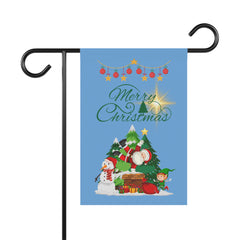 Garden & House Banner Christmas Theme