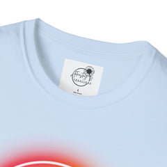 Rainbow Lips T-Shirt — Pride LGBT Neon Circle Graphic Tee