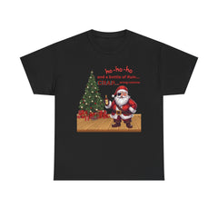 Santa “ho-ho-ho and a bottle of Rum…CRAP” Holiday Tee shirt