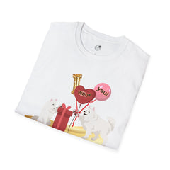 "I Woof You" Valentines Dog Love Graphic T-Shirt