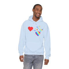 Love is Universal Unisex Heavy Blend™ Hooded Sweatshirt