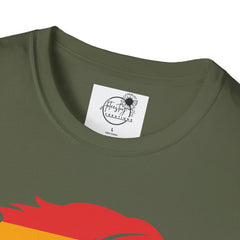 Pride Profile Silhouette T-Shirt — Rainbow LGBTQ+ Awareness Tee