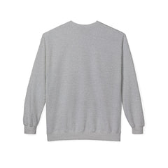Campfire Cats Crewneck Sweatshirt — Woodland Night Cats Around a Bonfire