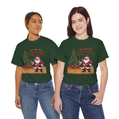 Santa “ho-ho-ho and a bottle of Rum…CRAP” Holiday Tee shirt