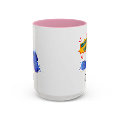 Dad Coffee Mug — "Crushin' SH!t" Blue Rock Gamer Mug (11oz & 15oz)