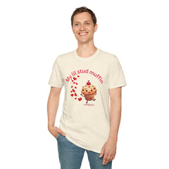 My Lil Stud Muffin T-Shirt — Cute Valentine’s Muffin Graphic Tee