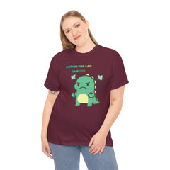 Angry Dino — "Another Fine Day! Crap!" Graphic Tee